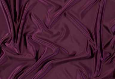 Eggplant Mystique Satin Runner