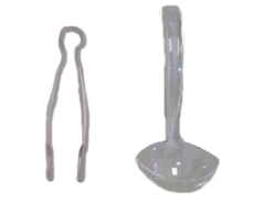 Lucite Serving Utensils