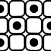 Gallery image thumb for Black/White Tile Square