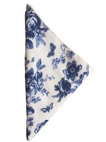 Blue Toile