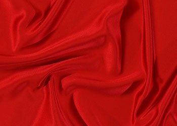 Red Mystique Satin Runner