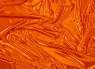 Orange Satin Runner
