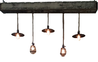 Barn Wood Chandelier