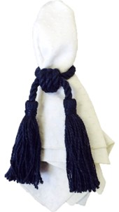 Jute Tassel Navy