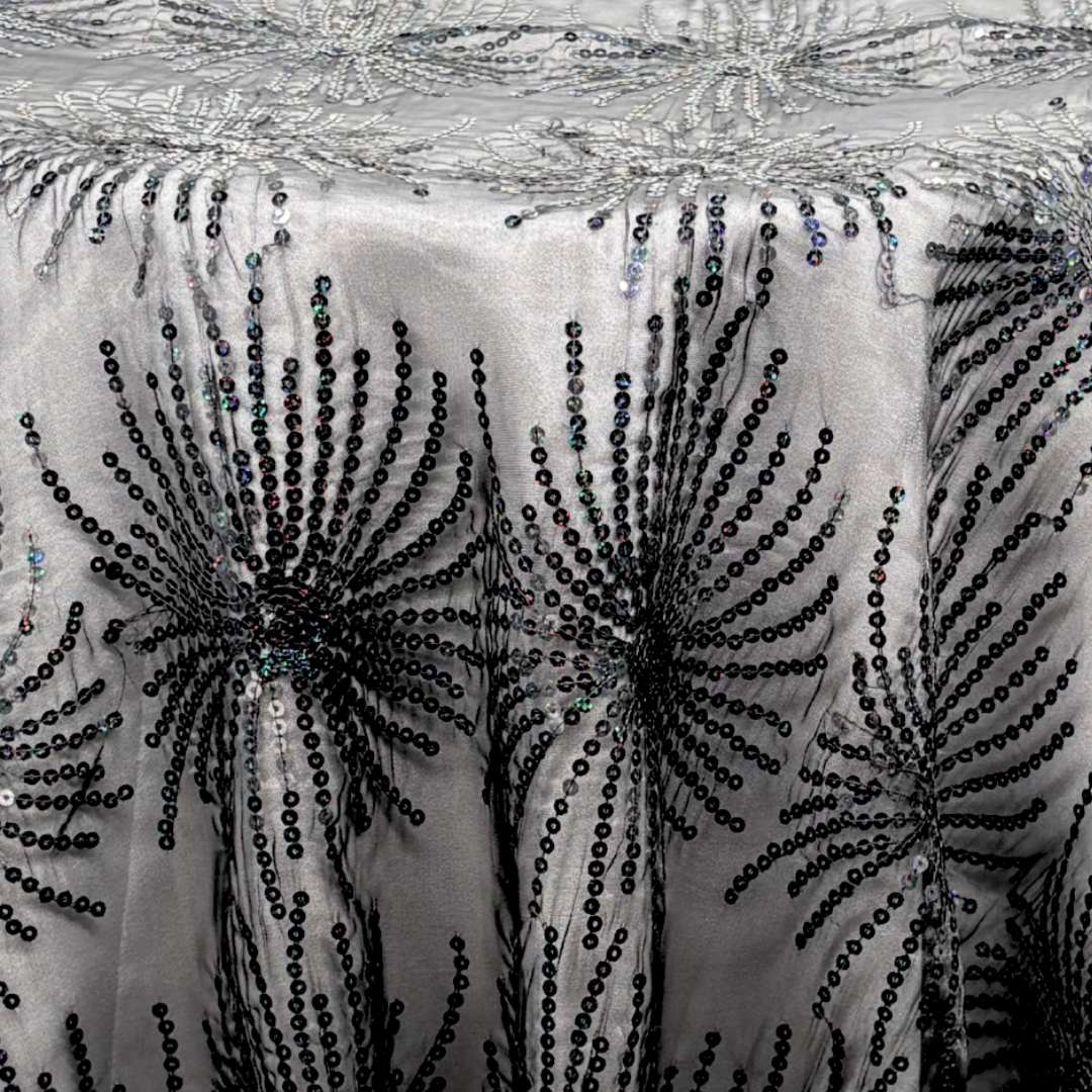 Sheer Fireworks, Black/Black