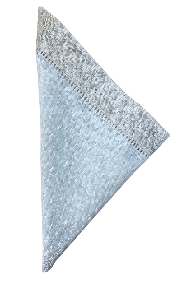 Linen 1.5" Ivory Border