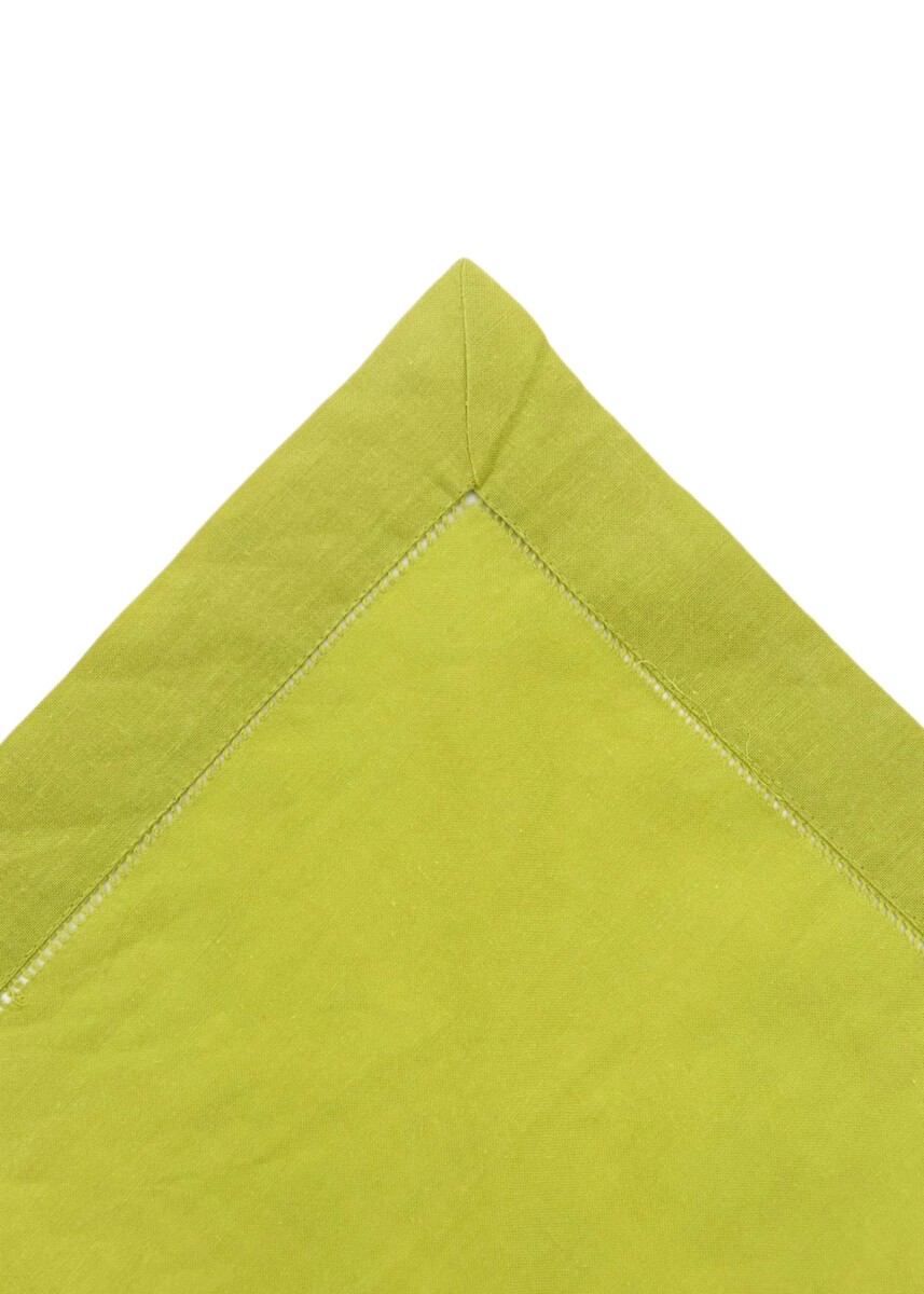 Linen Lime Green