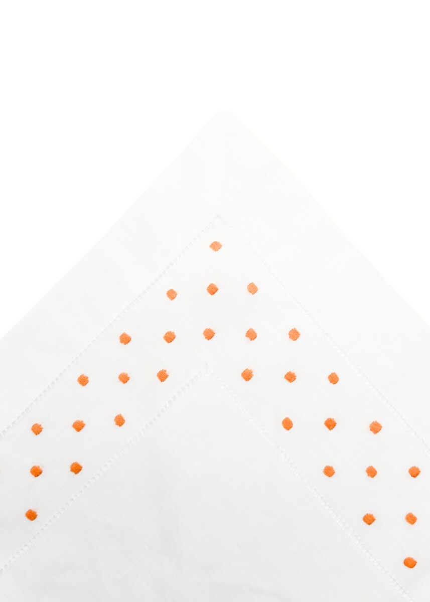White Dot Orange