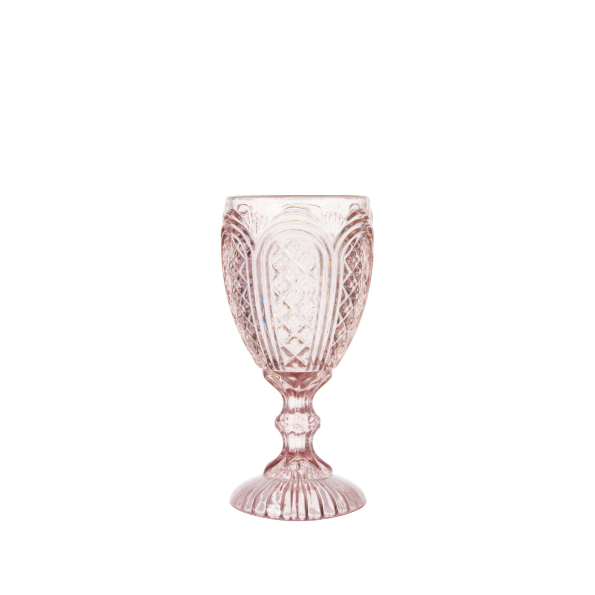 Pink Carousel Glassware