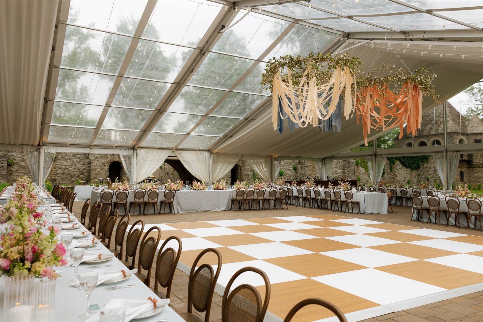 Oak & White Dance Floor - Sico