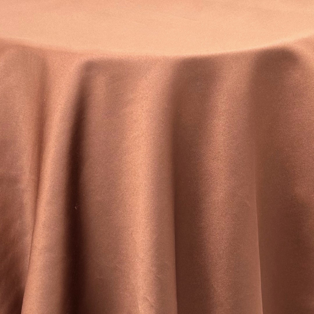 Brown Mystique Satin