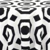 Gallery image thumb for Black/White Octagon Large