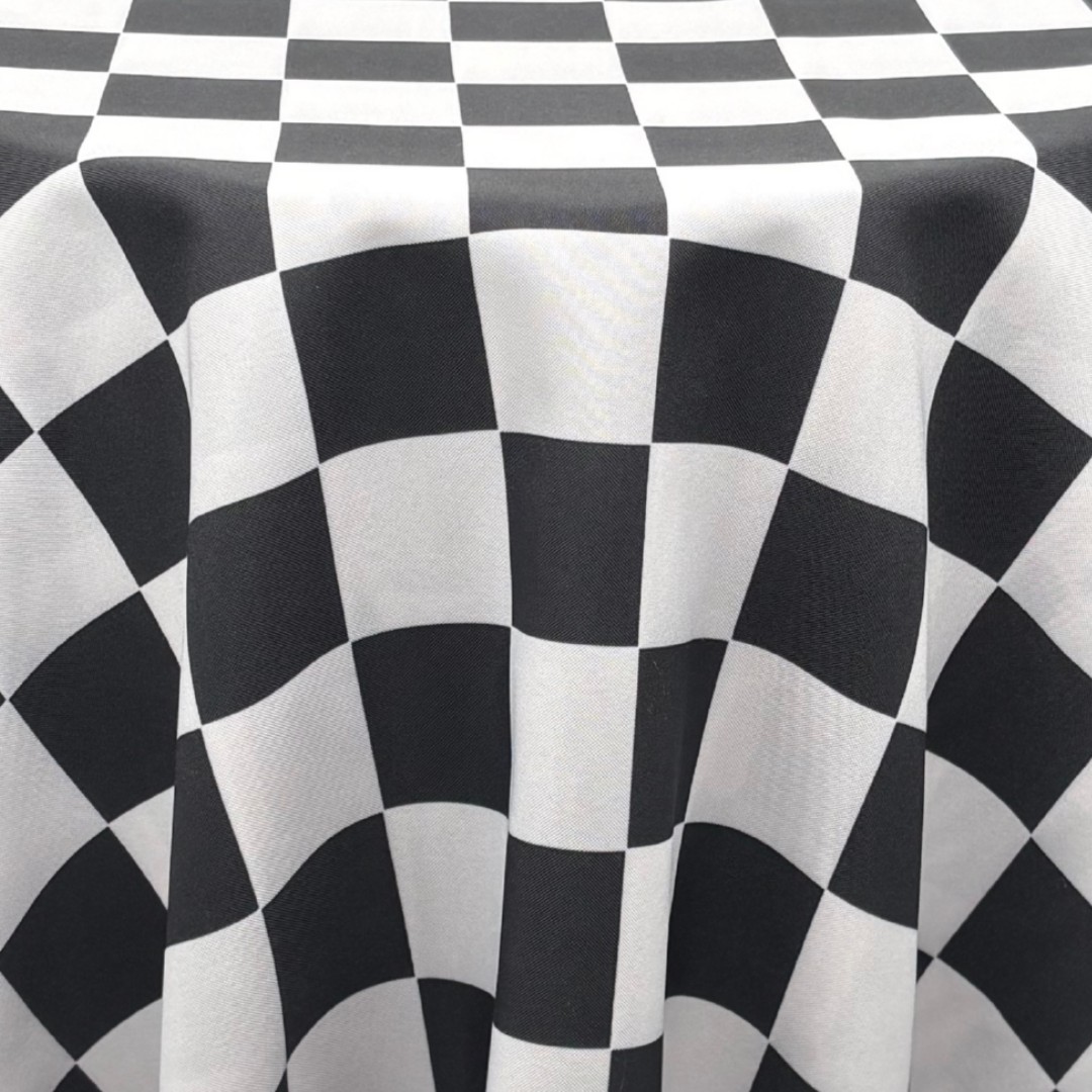 Black & White Speedway Check