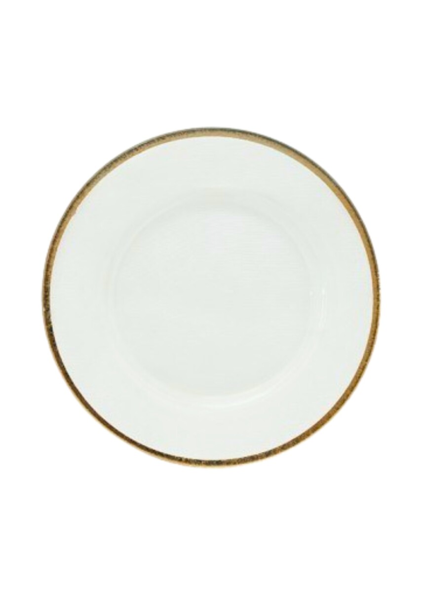 Regal Gold Rim Clear Glass