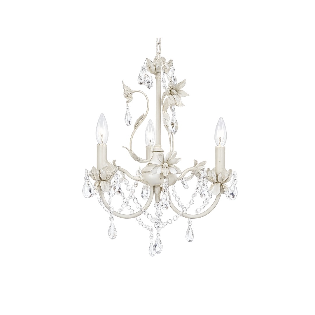 3 Light Antique White